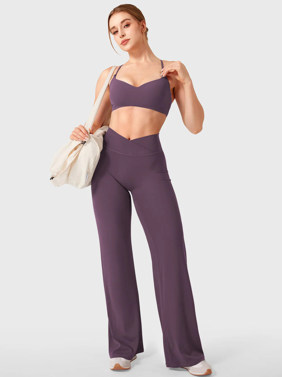 Eddiy 31.5" V-waistband Straight Leggings